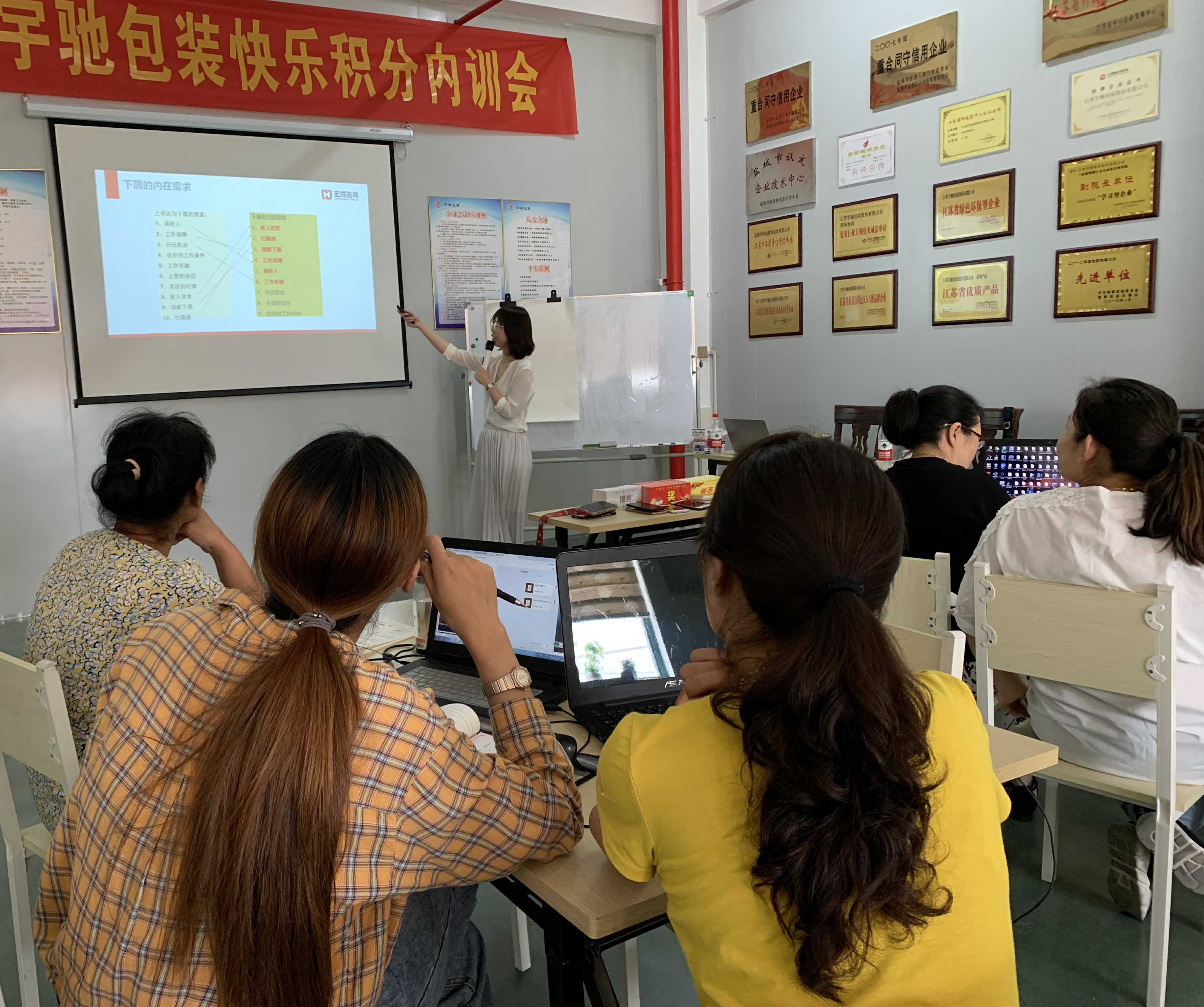 落地快訊｜宏成咨詢?nèi)珒?yōu)績(jī)效導(dǎo)師團(tuán)隊(duì)，走進(jìn)江蘇宇馳包裝?！